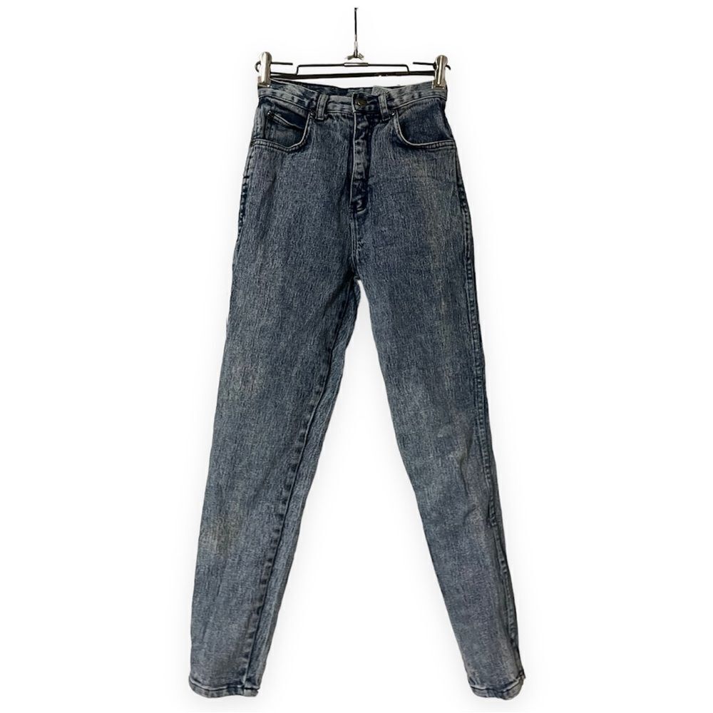 Pure jeanswear 5 jeans vintage wear juniors women’s acid wash EUC straight leg​